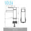 Calm Single-Hole Bathroom Faucet
