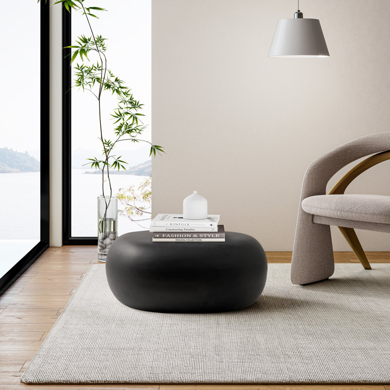 Table basse Pruitt, Noir