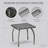 Small Square Rattan End Table Side Table