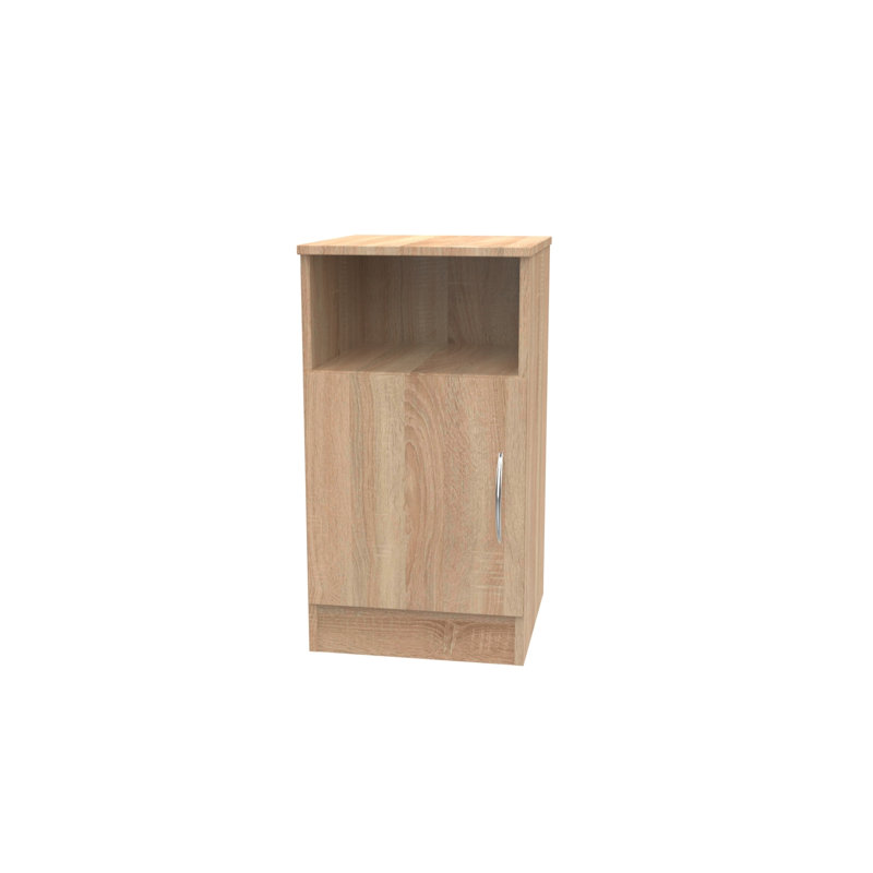 Avon Fully Assembled Avon 1 Door Cabinet Bardolino (Light Oak)
