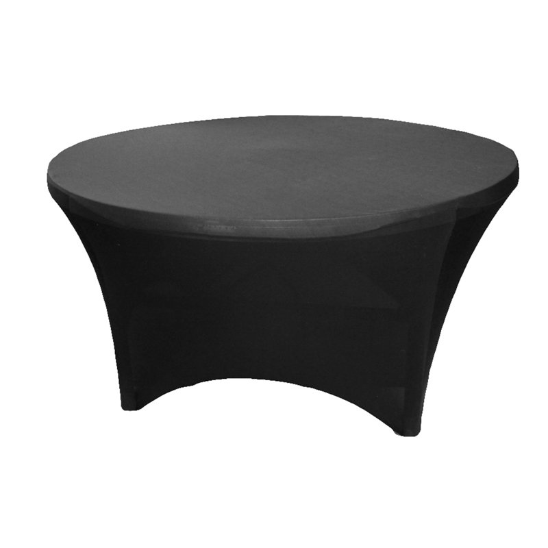 Ebonne Tablecloth, Black, 182cm W x 182cm L