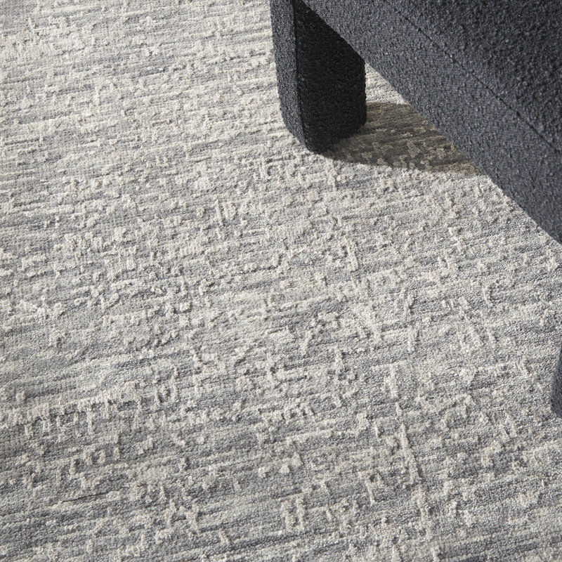 Abstract Hand Woven Area Rug, Rectangle 8'6" x 11'6"