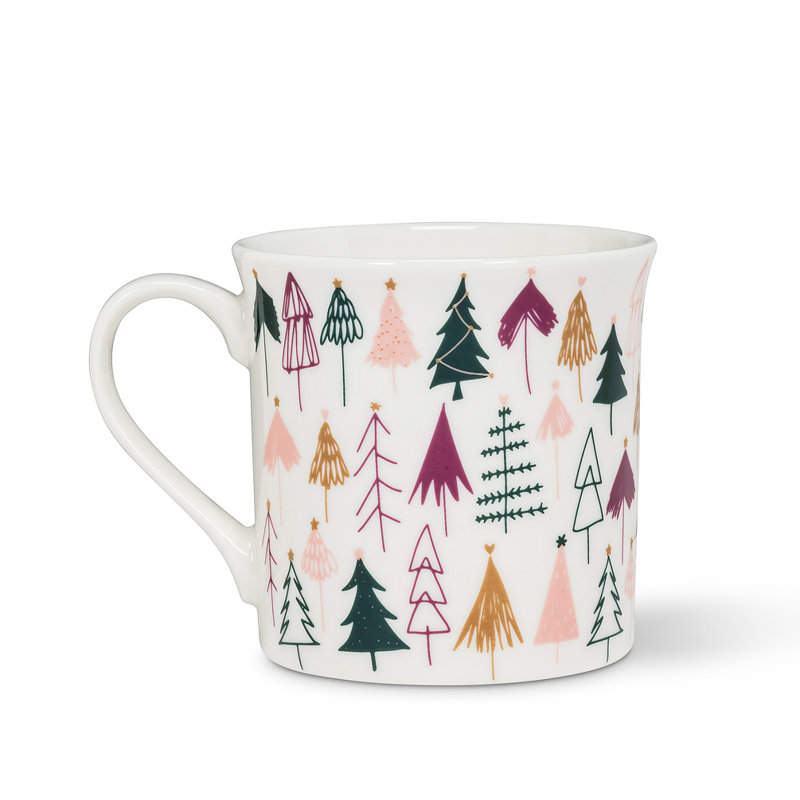 Ensemble de grandes tasses à café en porcelaine tendre 2 pièces Mamane