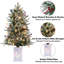 1097.3cm H Lighted Artificial Christmas Tree