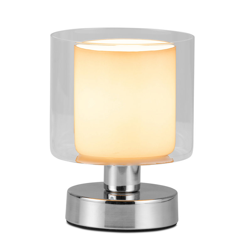 Lulworth Chrome Plinth Table Lamp