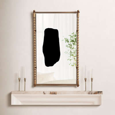24" Metal Accent Mirror