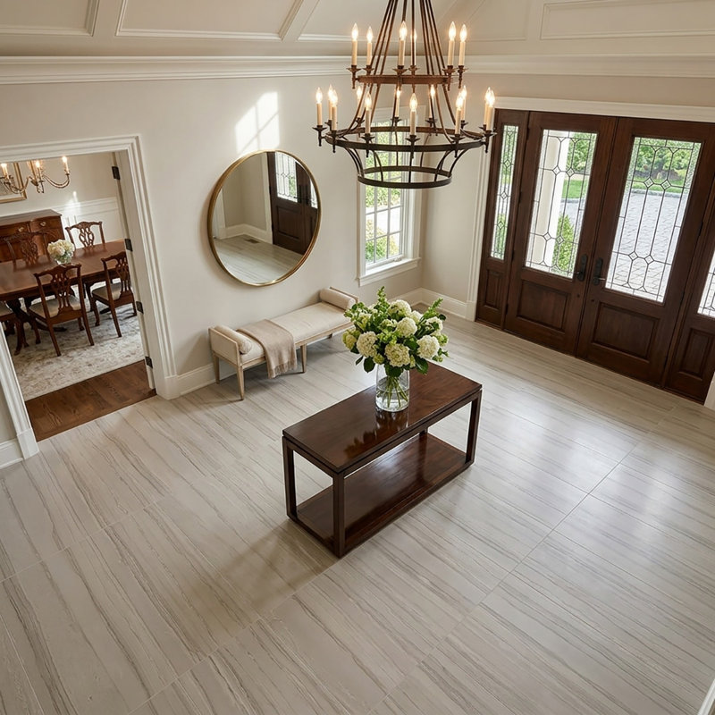 Athens Grey Polished 12x24 Limestone Tile