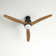 Hover 52" Indoor/Outdoor Integrated LED Propeller Ceiling Fan with Remote