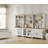 Scarlett 72.1"H X 101.6"W Bookcase With Drawers And Cabinets, Tall Book Case With Open Book Shelfs, Large Wood Bookcases Farmhouse Bookshelves For Living Room Bedroom Home Office Kitchen, 72''-298352882