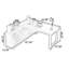 Bureau en L en bois massif avec 1 tiroir Burlywood-1515020255-1515020252