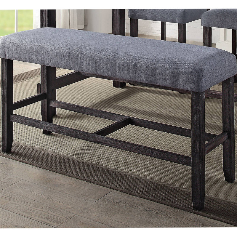Weathered  Counter Height Bench