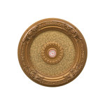 Leaf Chandelier Ceiling Medallion
