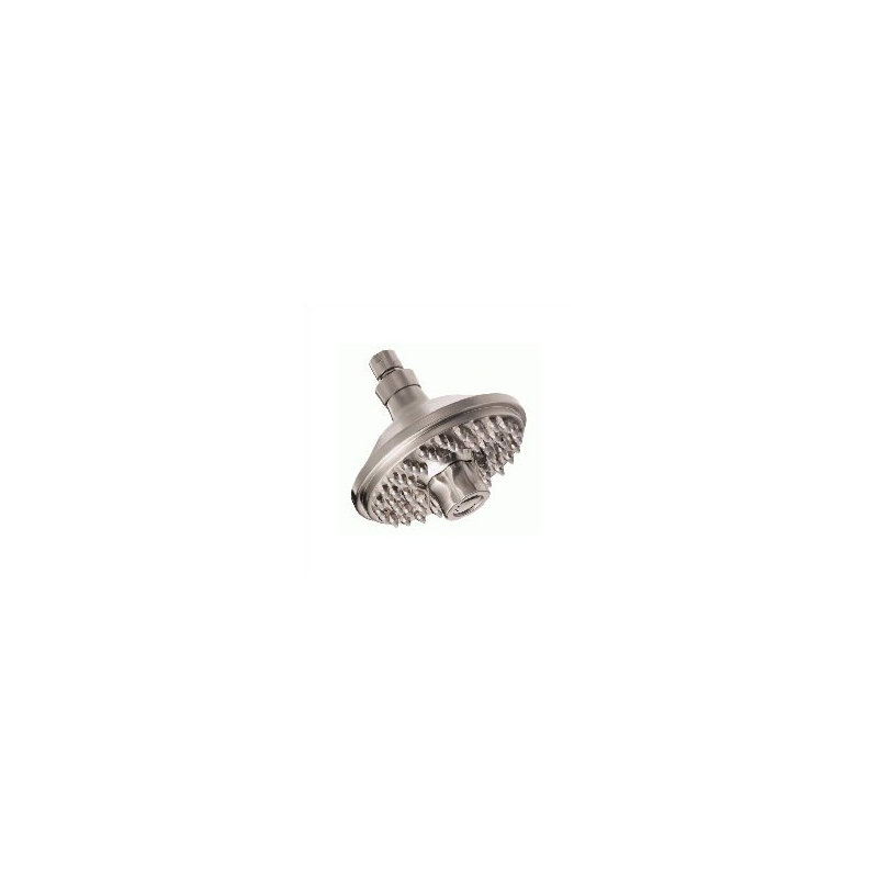Volume Sunflower Multi Function Rain Shower Head, Brushed Nickel