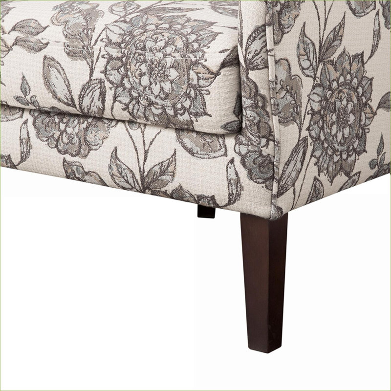 Fauteuil à oreilles Arianna Swoop, siège simple rembourré pour adultes, fauteuil confortable pour le salon