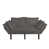 Gris anthracite / polyester abstrait ivoire est en rupture de stock