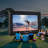 Inflatable Movie Screen, Inflatable Projector Screen with Portable Storage Bag, 16:9 Easy Set Up Movie Projection for Outdoor Backyard, Home Theatre, Theme Party-113816787