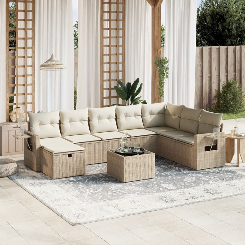 Ensemble de canapé de jardin Vidaxl