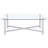 Linda Chrome 3-piece Coffee Table Set