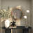 Cicely Gold Metal Starburst Room Wall Mirror
