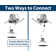 DLR(v6) 6'' Dimmable Air-Tight IC Rated LED Retrofit Recessed Lighting Kit