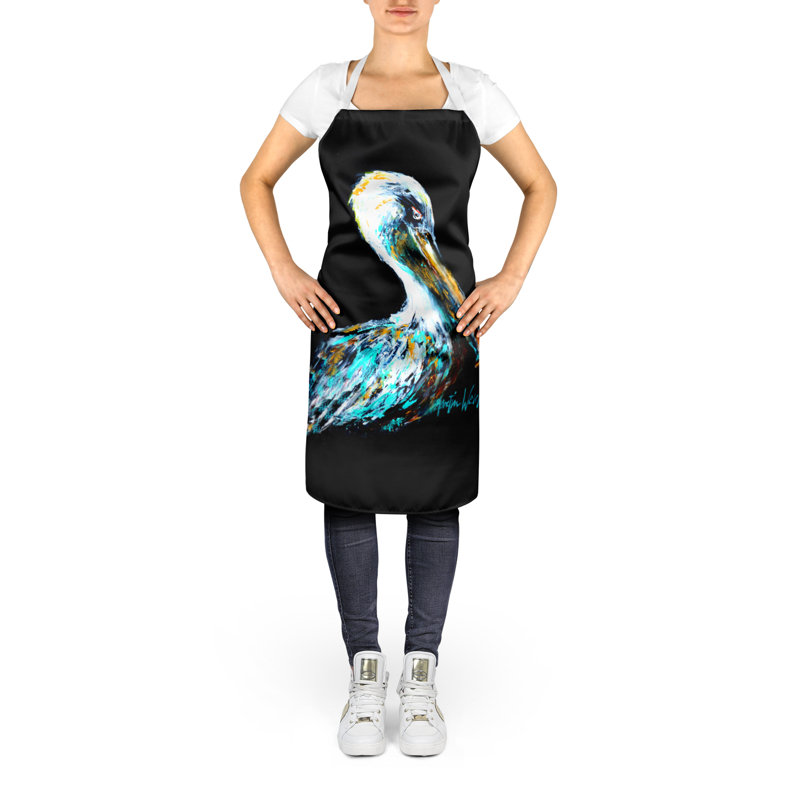No Pattern Bib Apron