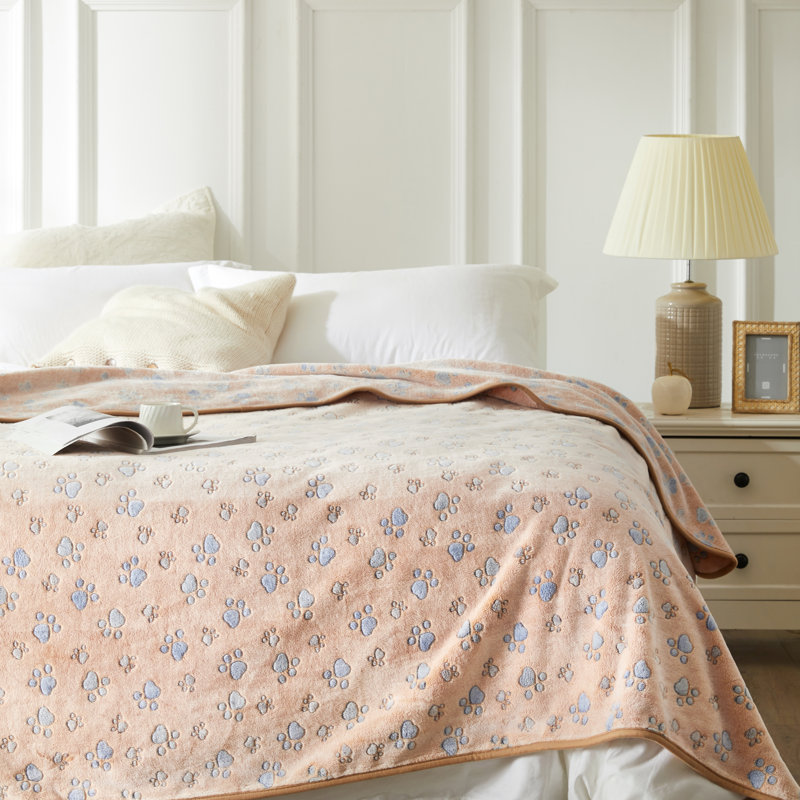 Couverture polaire en polyester, 39 po x 31 po