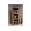 Nature 132cm H x 48cm W Solid Wood Cube Bookcase