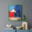 Paysages série Cxxiv - reproduction encadrée de qualité supérieure - prête à être accrochée - aucun clou requis-1087860298-1087860302