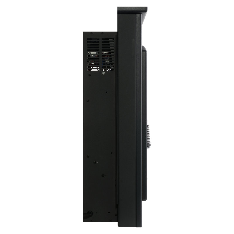 Adam 53.5 cm W Black Electric Stove