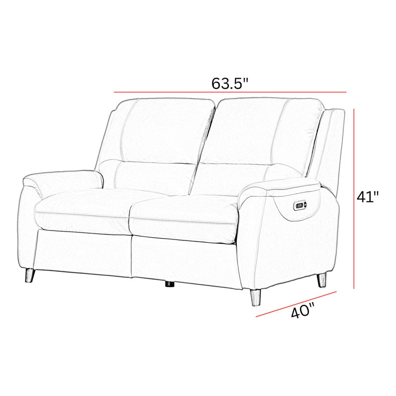 Power Reclining Loveseat