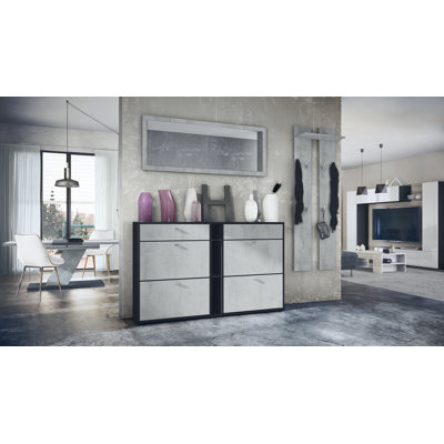 Orlando 215 cm W Hallway Set with Shoe Storage