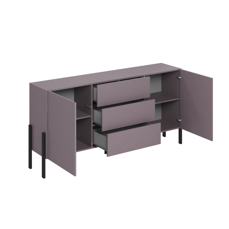 Benine 184cm Sideboard, Plum