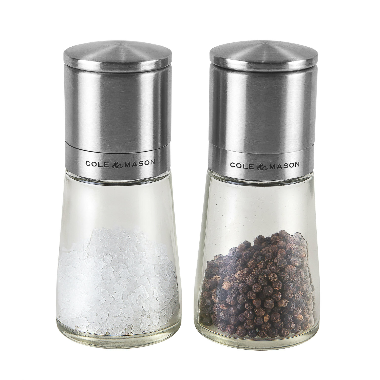 NUMBER 94 Premium Electric Salt and Pepper Grinder Set 