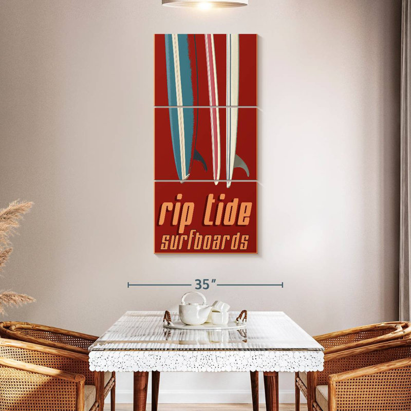 Rip Tide, 27" H x 12" W