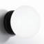 Vibi Single Light Glass Steel Dimmable Flush Mounted Sconce-828153679