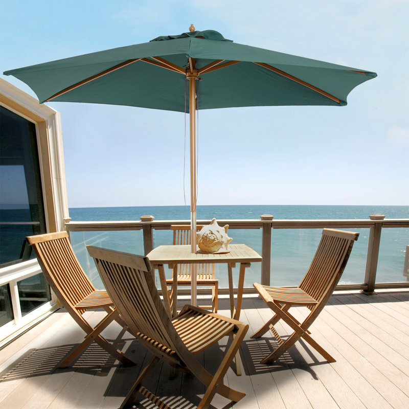 Kinser 250cm Market Parasol, Green