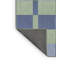 Tapis géométrique bleu / vert Zak-841591312