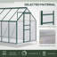 Serre en polycarbonate, serre accessible à pied-107382553-107382554
