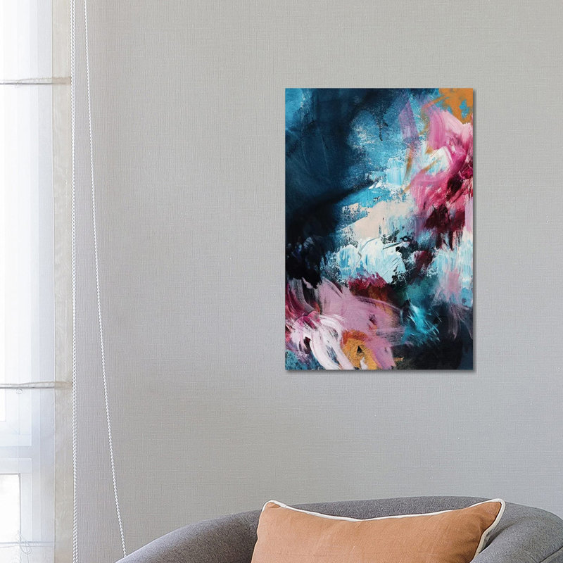 Gongbi by Sana Jamlaney - Wrapped Canvas Painting, 66.04 cm H x 45.72 cm W x 3.175 cm D