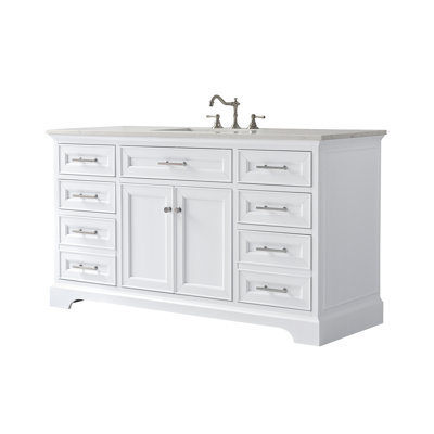 Haisley 60" W Single Vanity