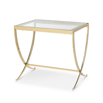 Glass End Table
