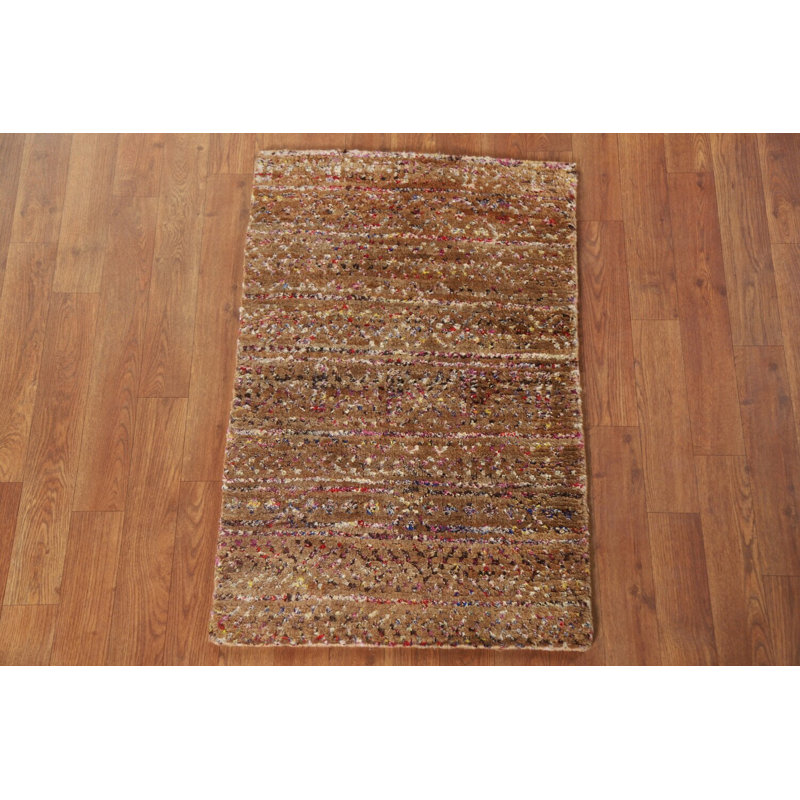 Tapis marocain abstrait pour vestibule 2x3