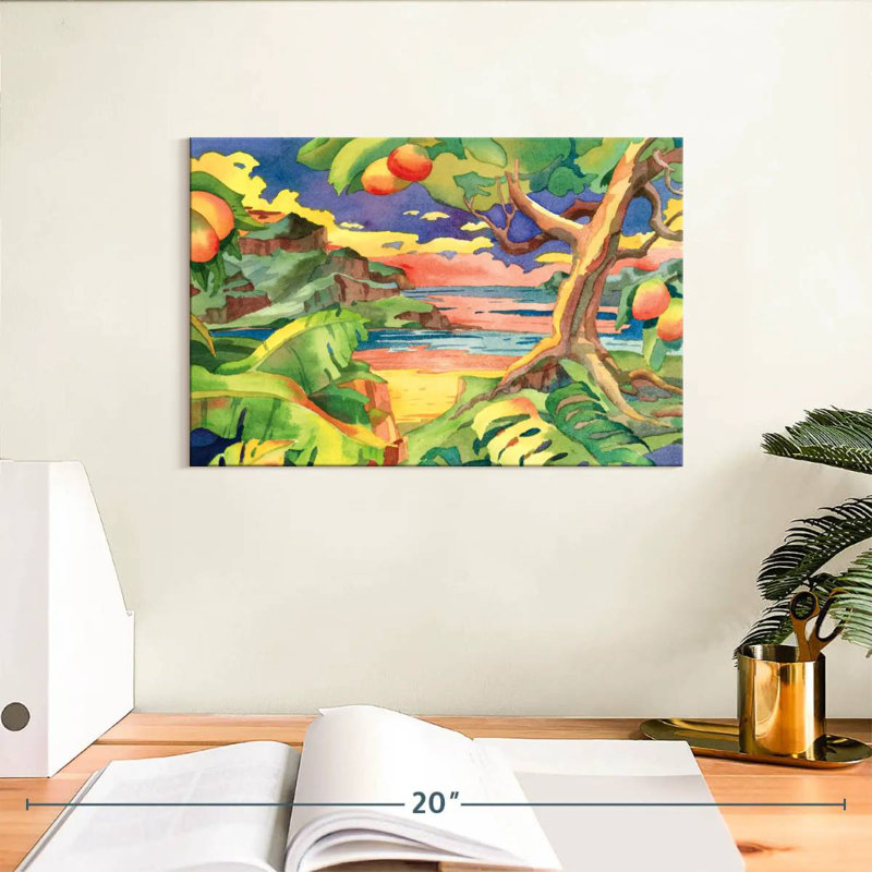 Gillard Mango Bay I, 8" H x 12" W