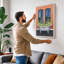 Windows in Bloom Surrealism 1 Piece Wrapped Canvas Wall Art-401634592-401634584