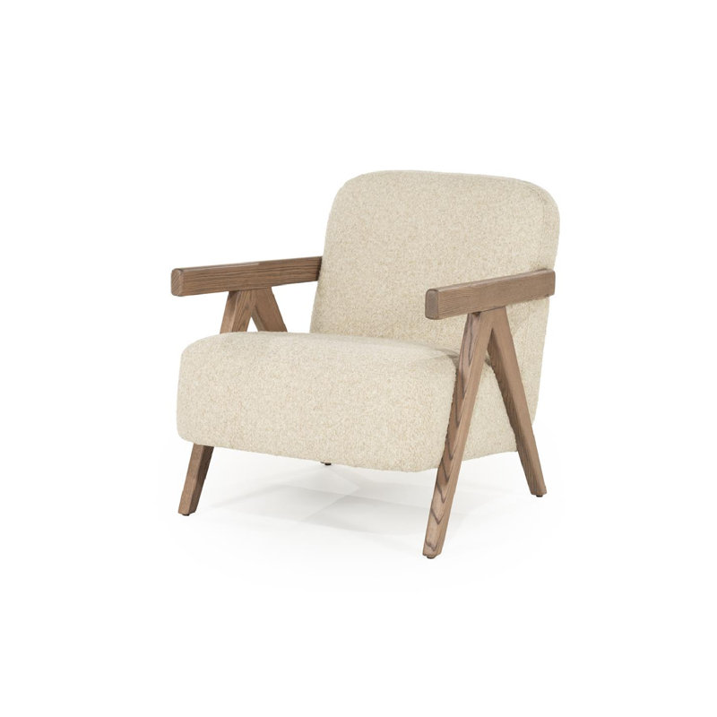 Fauteuil d'appoint Francis, Beige