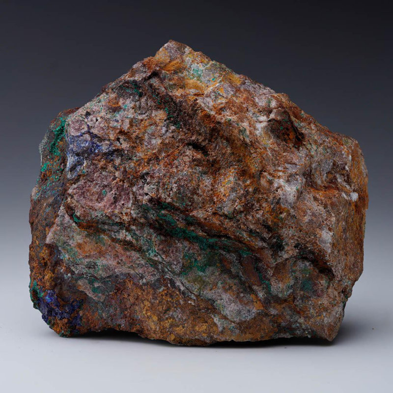 Azurite With Malachite – 371 Grams