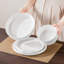 24 Piece Porcelain China Dinnerware Set - Service for 6 -1416725230