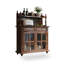 Buffet en bois de noyer massif