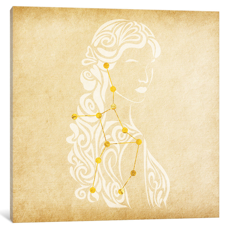 « avec constellaté méticuleuse », impression sur toile tendue, H 12 po x l 12 po x P 0,75 po