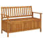 Bubba Solid Wood Outdoor Bench-1957318110